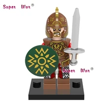 50 шт. The Lord of the Rings Theoden строительные блоки экшн-блоки, друзья для девочек, домашние игры, детские игрушки