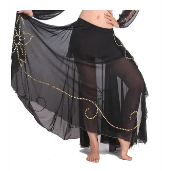 

2016 New Sexy Cheap Chiffon Belly Dance Skirt Women Belly Dancing Costume skirts on Sale