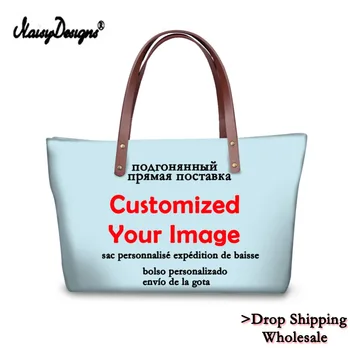 

Noisydesigns Customized with Own Logo Viaje Women Custom Products Large Handbags Casual Feminine Shoulder Bags