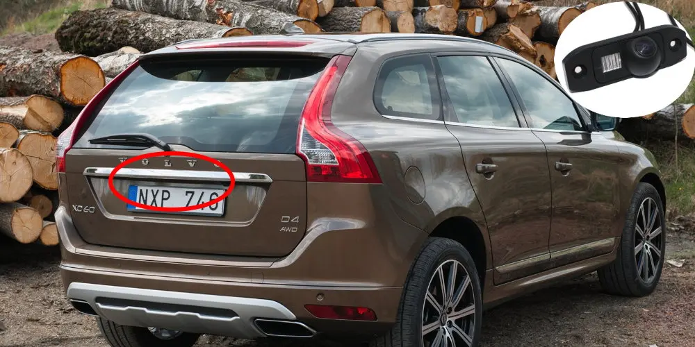 Для Volvo XC60 2008~ Автомобильная камера заднего вида запасная парковочная камера заднего вида/интегрированная SONY CCD HD