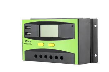 

LD48V30A solar light controller double USB5V Mobile charge LCD solar Power generation system controller