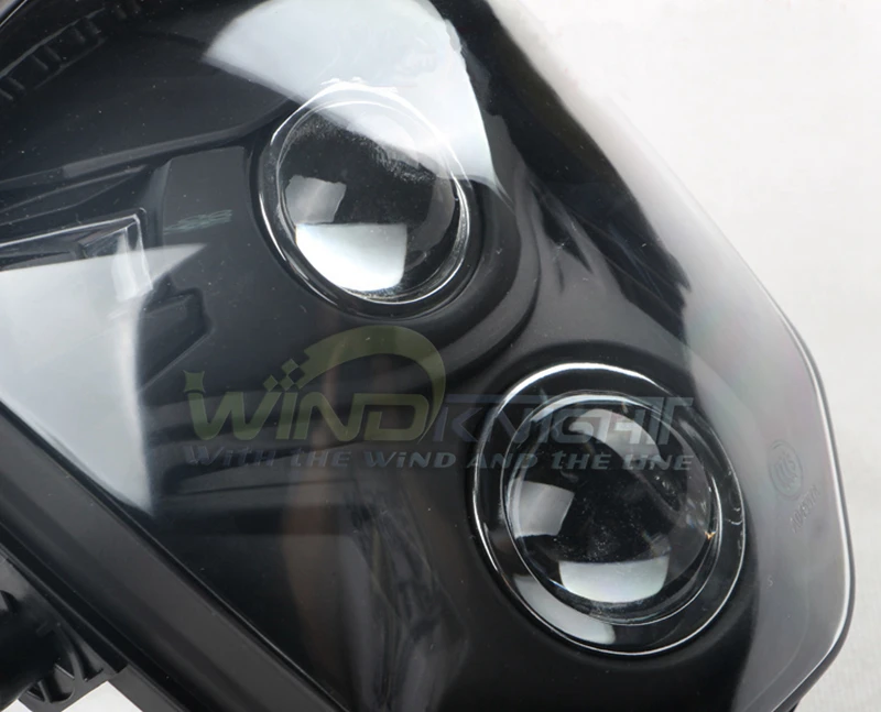 Мотоциклетный двойной проектор, объектив, передний головной светильник, налобный светильник, лампа, дымовая лампа для 2013 HONDA Grom MSX 125 MSX125