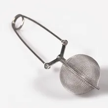 1 шт. чайный Сито-заварник из нержавеющей стали горшок для заварки Сфера сетка Ручка фильтра мяч высокого качества