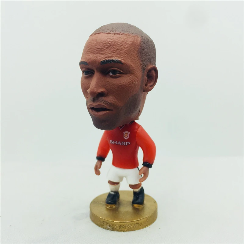 

2.55" Cartoon Andy Cole Doll 9# Soccer Star Figurines