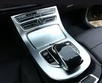 2pcs/set Central Console Gear Shift Box Panel Cover Trim For Mercedes Benz W213 E Class E200 E300 E400 2016 2017