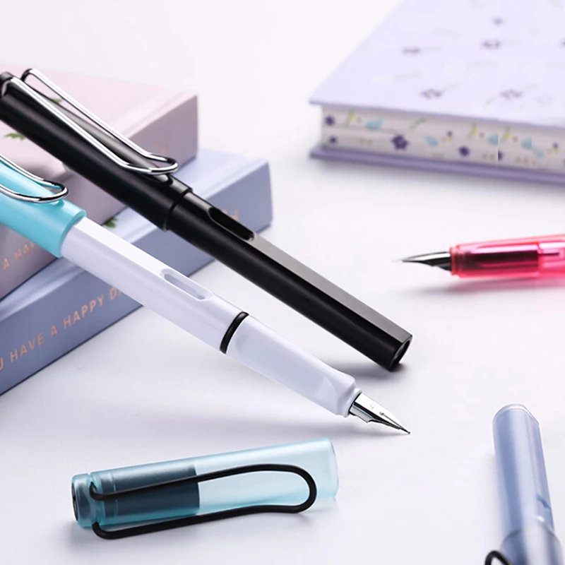 

7PCS/lot (1 x pen+6 x Ink )Capsulesfountain Pen Ink Capsules JinHao Pens Ink Small Caliber Fountain Pen Refill