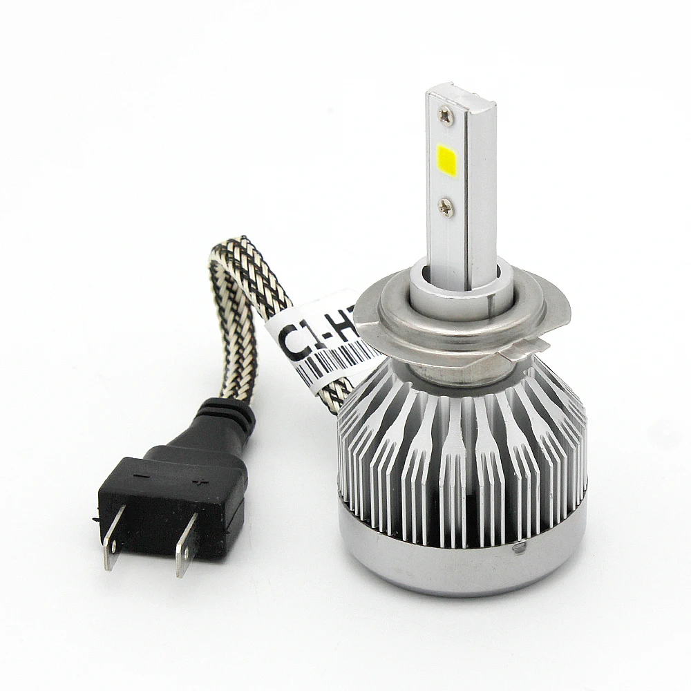 1Pcs H7 LED Car Headlight Bulb 30W 3000LM Super Bright Auto Headlamp