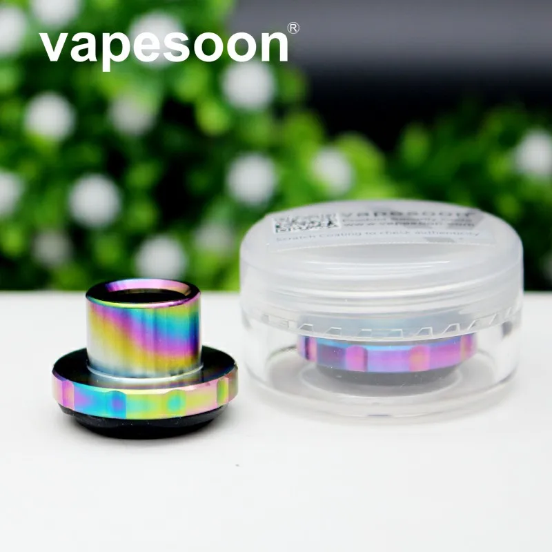 

Stainless Steel Rainbow Drip Tip Fit for 120 TANK Atomizer