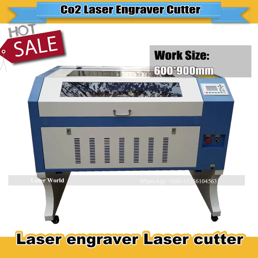 Горячая Распродажа 80 Вт/90 Вт reci/100 CNC машина для лазерной гравировки и резки