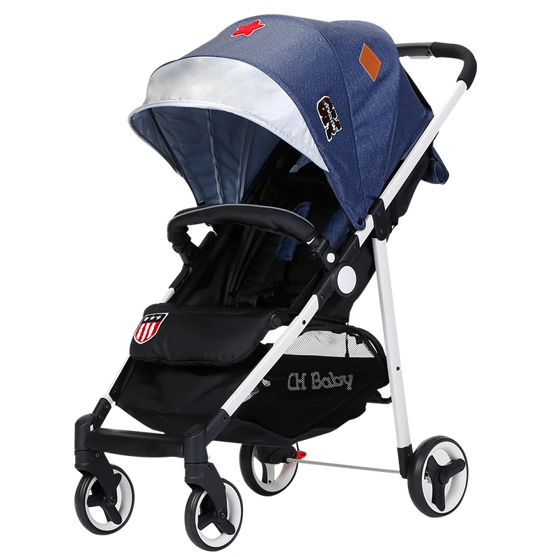 

Super light Baby Stroller Can Lie Flat and easy to Fold Umbrella Car