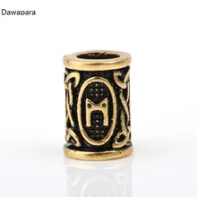 Dawapara 1pc Viking Runen Baard Diy Kralen en Hanger Fit Armband(China)