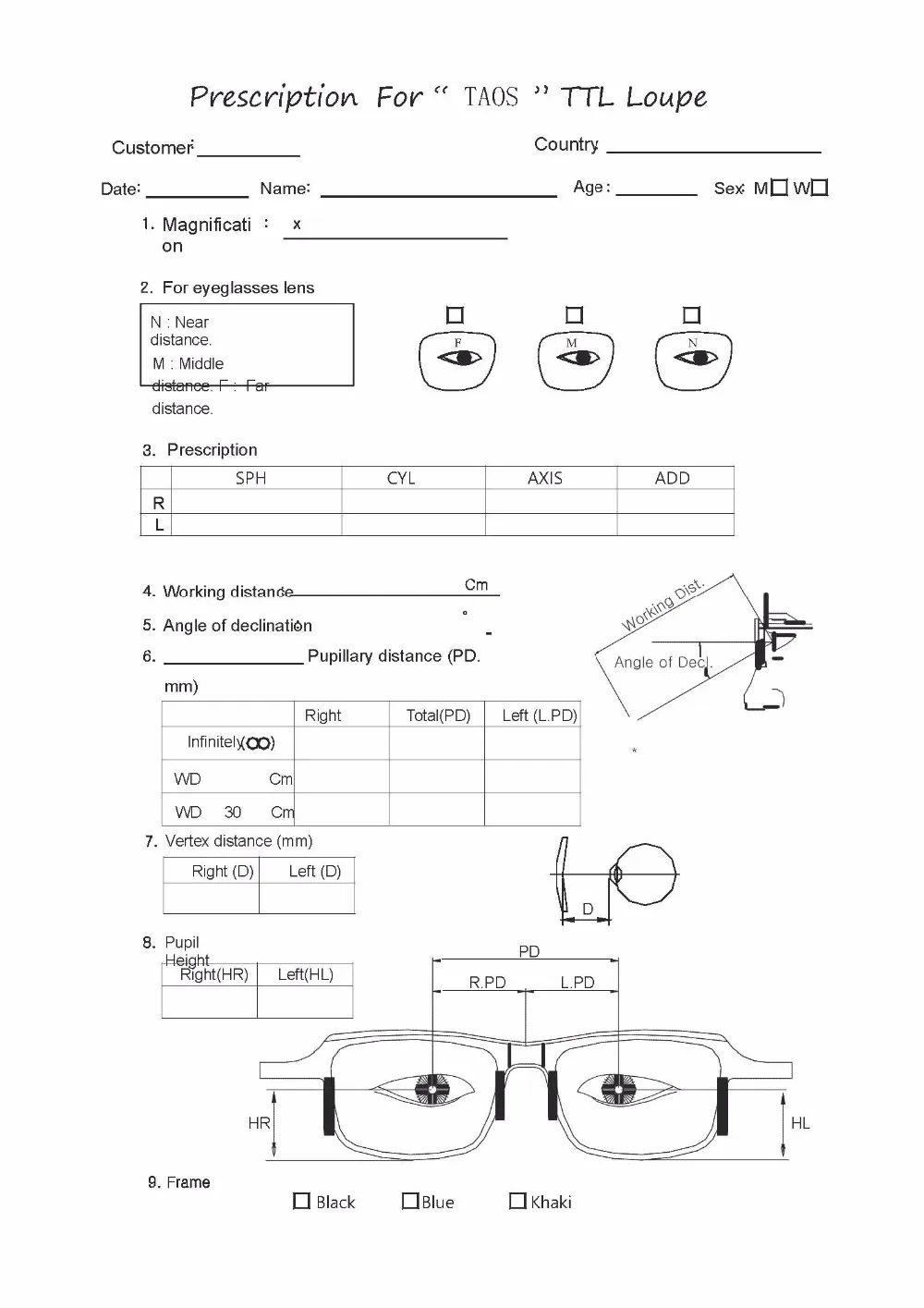 TTL order sheet-English version