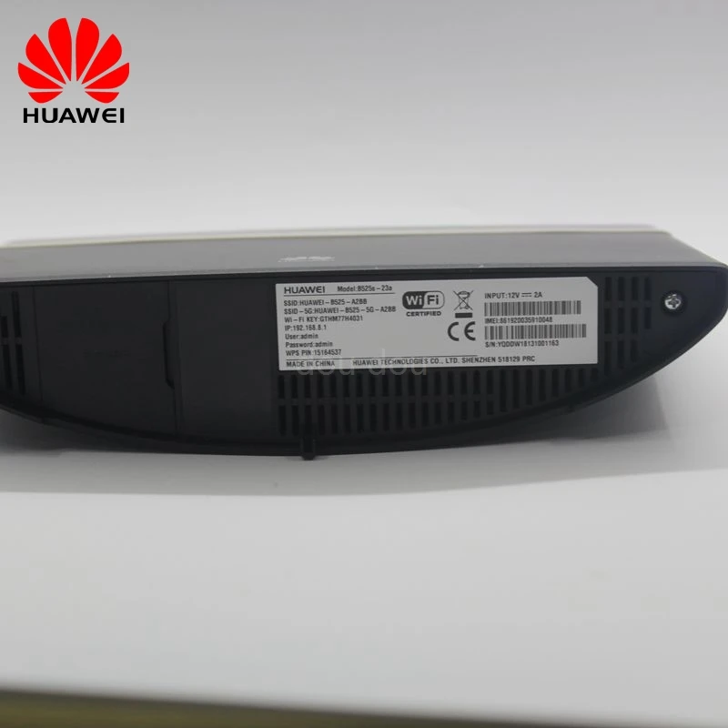  Unlocked Huawei B525 4G 300Mbps LTE CPE Wifi Router with SIM Card Slot B525s-23A Wireless Router