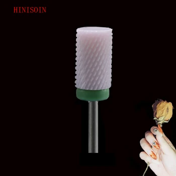 

Pink -5PCS-Ceramic Nail Drill Bit - Large Barrel Bit -2081.066