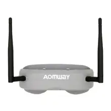 Компанией DHL или EMS Aomway Commander очки V1 2D 3D 40CH 5,8G FPV видео гарнитура Поддержка HDMI и HDMI