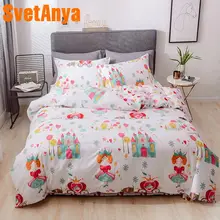 Svetanya Princess Girl Gift Bedding Set 100 Cotton Bedlinen (flat sheet pillowcase Duvet Cover) Svetanya Princess Girl Gift Bedding Set 100 Cotton Bedlinen (flat sheet pillowcase Duvet Cover)