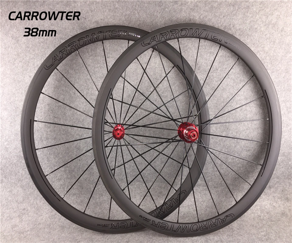 2018 год комплект колесных колес для велосипеда UD Matte Clincher 38 мм Углеродные дорожные