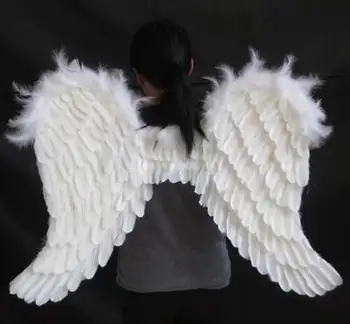 

Window display decoration/auto exbihition show/model catwalk stage activity show/anime show fashion fashion feather angel wing