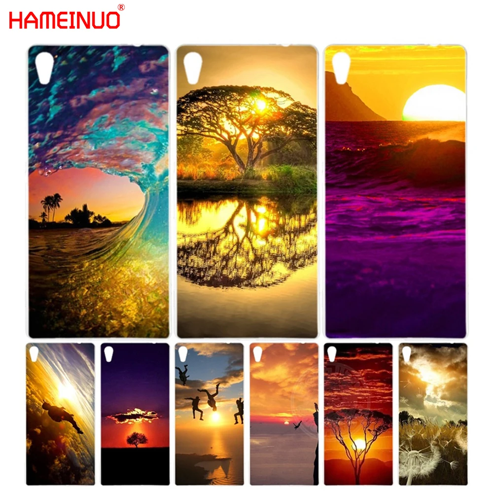 HAMEINUO Sunrise &amp Sunset Cover phone Case for sony xperia z2 z3 z4 z5 mini plus aqua M4 M5 E4 E5 C4 C5 | Мобильные телефоны и