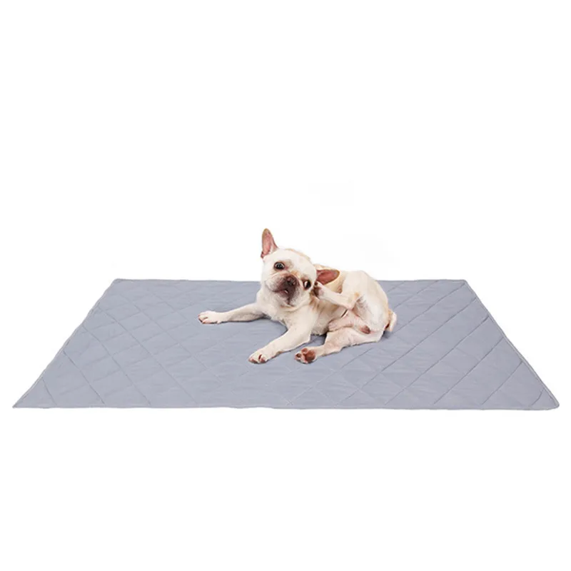 

Cooling Mat Summer Heatstroke Cool Blanket for Cats and Dogs Silk Sleeping Mat Avoid Overheating Ideal for Home 23 JulyO8