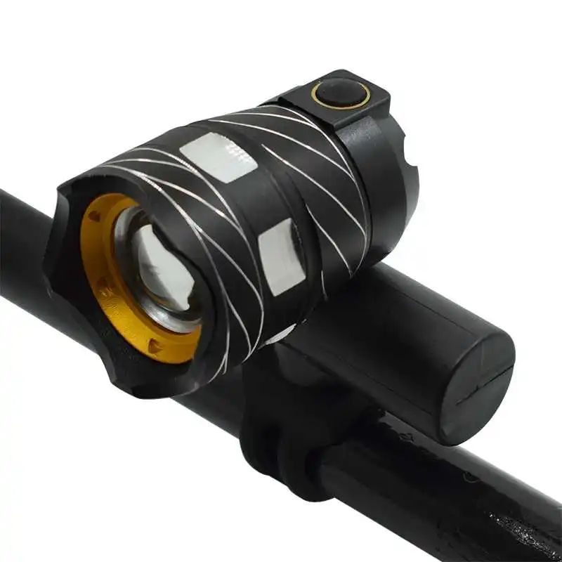 

WasaFire Adjustable USB Bicycle Light 15000LM XM-L T6 LED Bike Light Head Lamp Torch With USB Rechargeable Built-in Battery Gift