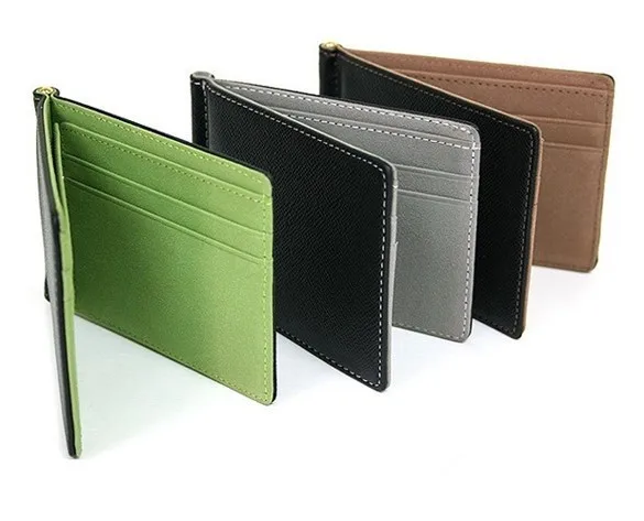 Новое поступление мужские Волшебные сумочки из кожи Модные кожаные карты$ ID держатель Sollid тонкий кошелек футляр для путешествий