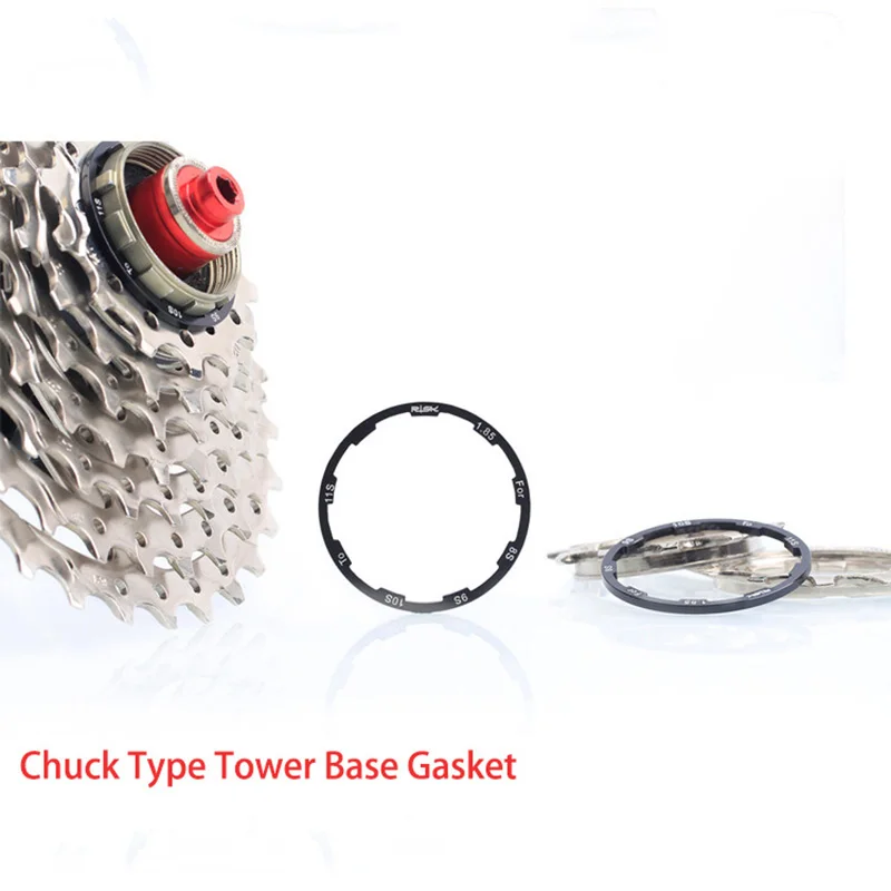 Risk Bicycle Flywheel Washer Mountain Road Bike Bicycle Gasket Hub Drum Base Cushion Ring 10S11 Speed Sprint Bike Repair Parts