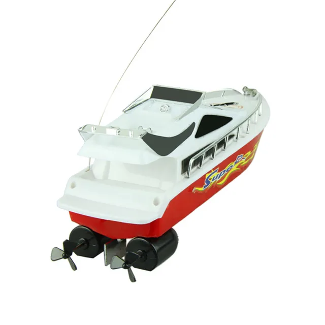 Buy New Fashion Powerful Plastic Remote Control Boats Speed Electric Toys Model