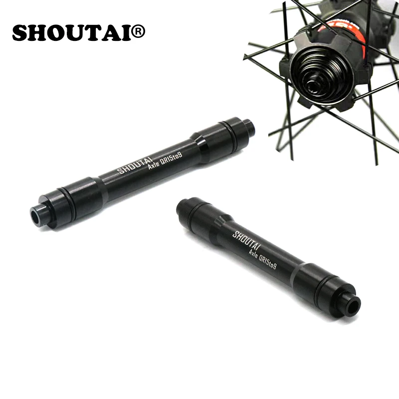 

Bicycle Hub Convert Axle Adapte 15mm To 9mm For Mountain Bike MTB Road Front Hub Bicycle Part
