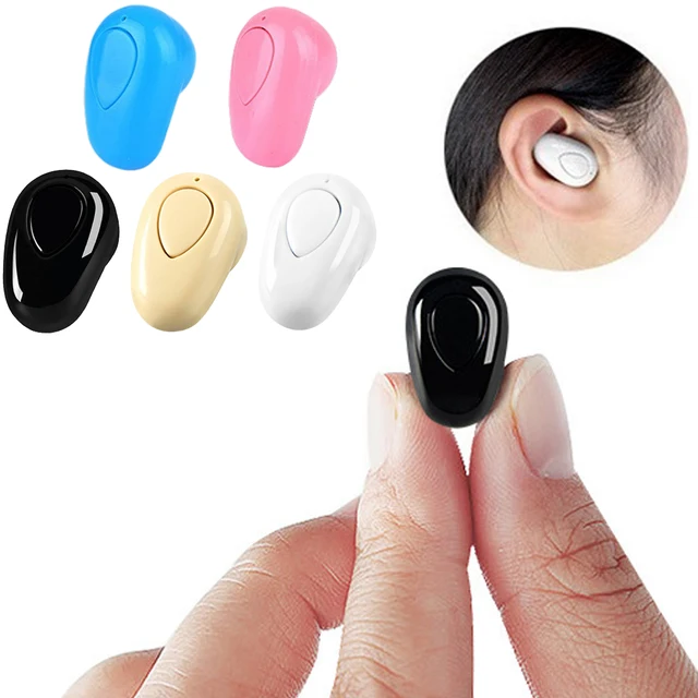 S520 Mini Wireless Bluetooth Earphone in Ear Sport with Mic Earphones Handsfree Headset for Phone Tablet