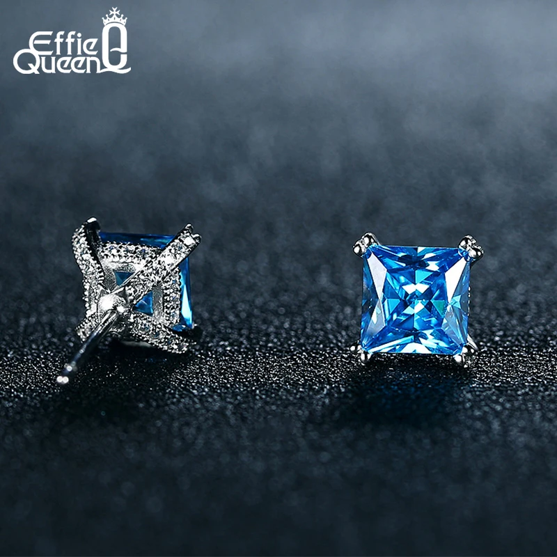 Effie Queen романтические ювелирные изделия 2019 серьги гвоздики для свадьбы