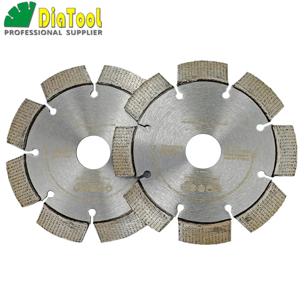 DIATOOL 2pcs Professional Laser Welded Diamond Blade Arrayed Diamond Wheel Cutting Disc Hard reinforced concrete Granite цена DIATOOL 2pcs Professional Laser Welded Diamond Blade Arrayed Diamond Wheel Cutting Disc Hard reinforced concrete Granite цены онлайн
