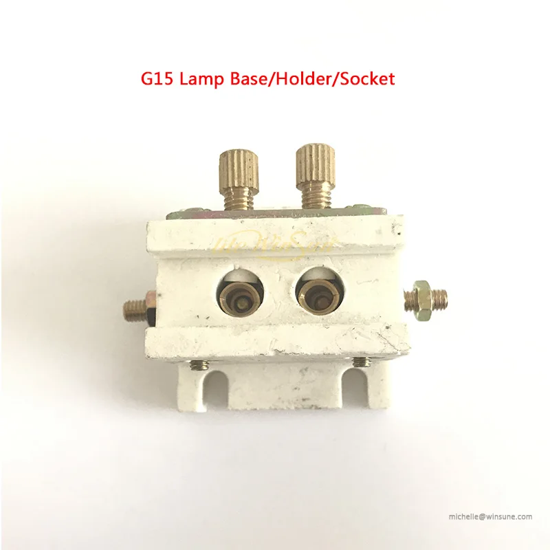 G15 230V 1000W LAMP BASE LAMP HOLDER LAMP SOCKET 2000W 230V THEATER LAMP (3)