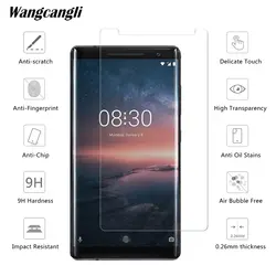 Wangcangli 2.5D закаленное стекло для Nokia 9 Защита экрана телефона защиты flim 0,3 мм ультра-тонкий экран защитное стекло