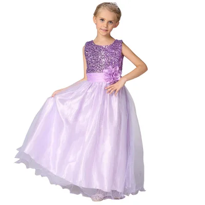 Real Image Cap Sleeves Sweetheart Appliqued Sequined Bow Lace Sheer Back Puffy Little Flower Girl Dresses