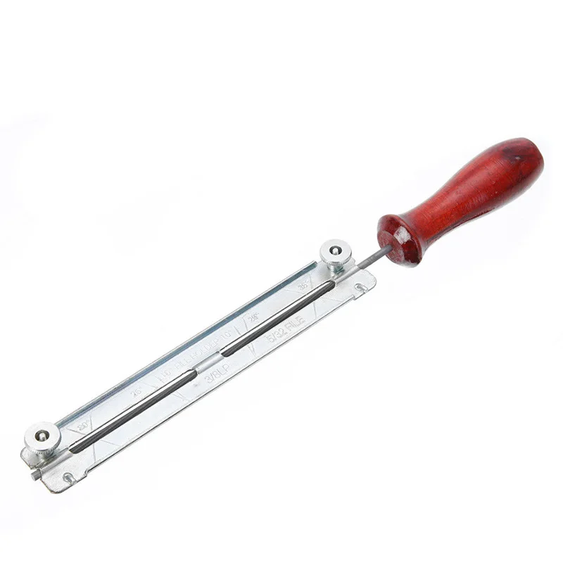 

Chainsaw Saw Chain File Filing Sharpening with Wooden Holder 4.0/4.8/5.5mm