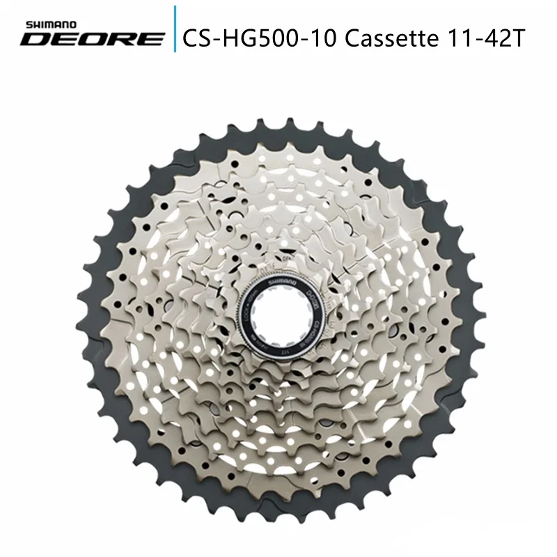 Кассета SHIMANO DEORE M6000 HG500-10 10S 10 скоростей для велосипеда Deore 11 - 42T HG500 | Спорт и