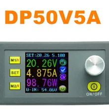 Лидер продаж светодиодный дисплей DP50V5A Постоянное Напряжение Ток понижающий Программируемый Модуль питания скидка 18