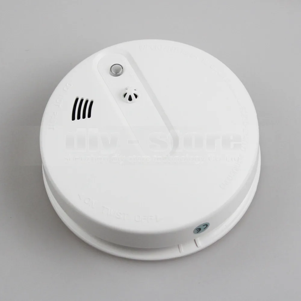 DIYSEUCR YG-04 беспроводной фотоэлектрический датчик дыма для нашей домашней сигнализации домашней системы безопасности 433 МГц пожарный детектор