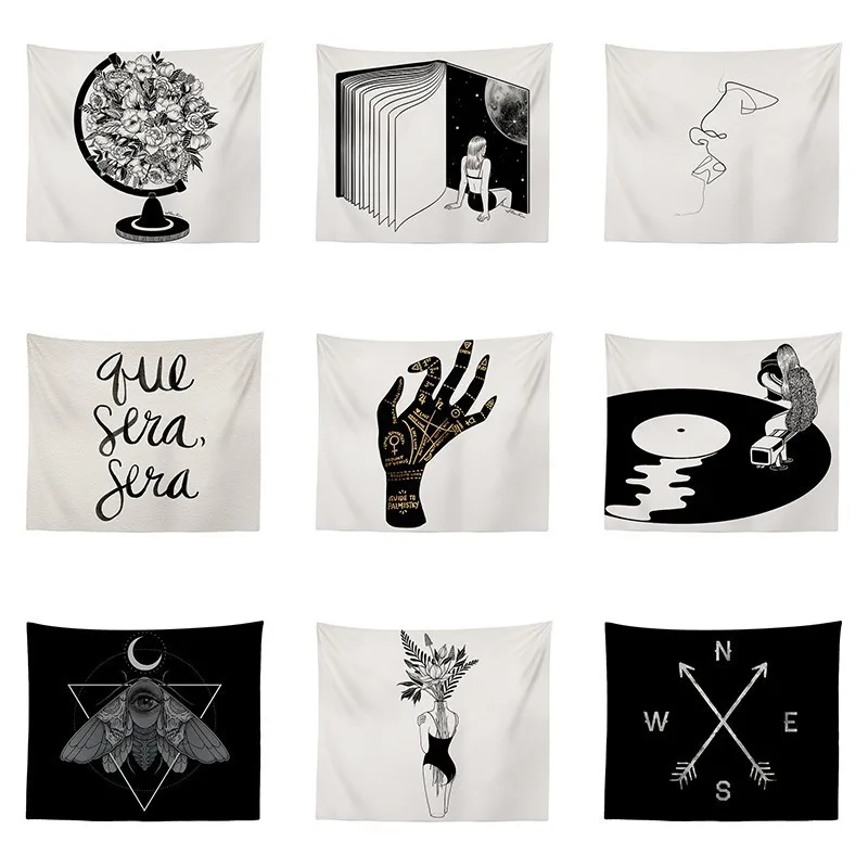 

Mandala Tapestry Abstract Art Tarot Ouija Hippie Psychedelic Tapestry Macrame Wall Hanging Dorm Boho Decor Wall Tapestry Mandala