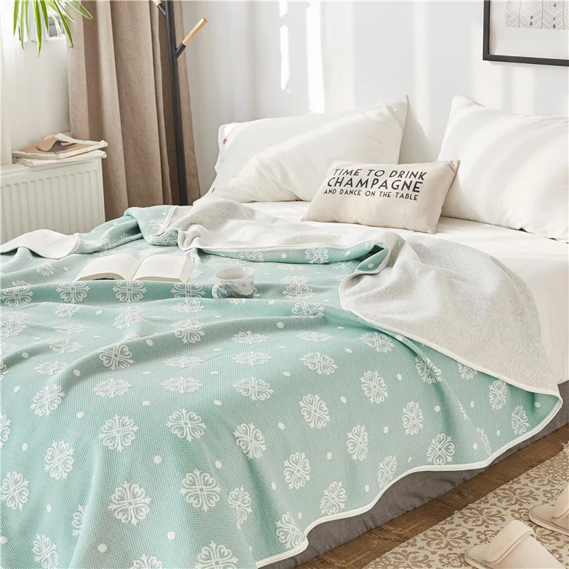 Японский Морской стиль постельные принадлежности летнее одеяло одеяла покрывало для кровати одеяло ing домашний текстиль подходит для взрослых детей
