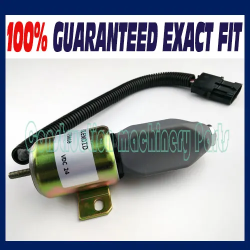 

NEW JCB JS130 JS180 STOPPER MOTOR JCB 332/J5060 Stop solenoid 24 Volt