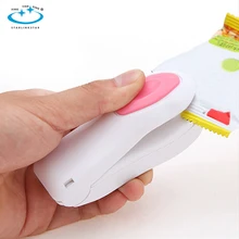 1 шт., новинка, Вакуумный пищевой электрический упаковщик, Мини Портативная термоупаковочная машина, упаковочная машина для мешков, машина для уплотнения, полиэтиленовый пакет, набор инструментов