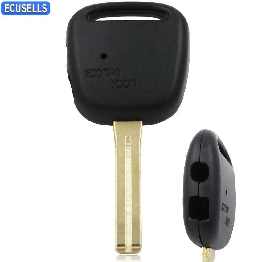 

New Style Replacement Remote Key Shell Case Fob Key Car Key Cover Side 2 Button for Toyota Carina Estima Harrier TOY48 Blade