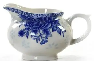 Ярмарка чашки синий и белый Чай горшок, костяного фарфора Gaiwan, ChaHai, фарфор фильтр кружка, Чай обслуживание - Цвет: Черный