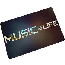 Украшения новая музыка полиэстер Примечание фланелевый с принтом Ванная комната области кухонные Половики дверной коврик 19Jan21 P35