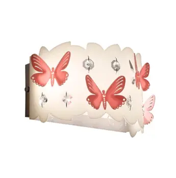 

Simple modern wall lamp bedside lamp bedroom girl children room warm aisle porch creative wall lamp