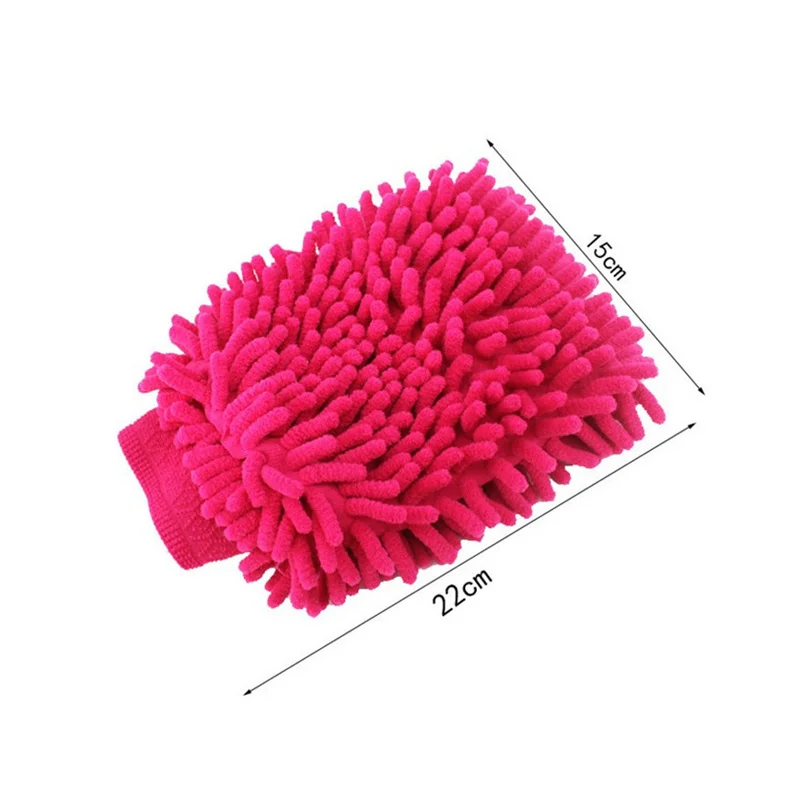 MOSEKO 1PC Chenille Gloves Clean Gloves Washing Towels Household Cleaning Helper Microfiber Cloth Cleaning Cloth