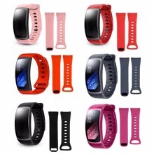 Высокое качество замена силиконовый ремешок Браслет ремешок для samsung gear Fit 2 SM-R360 часы
