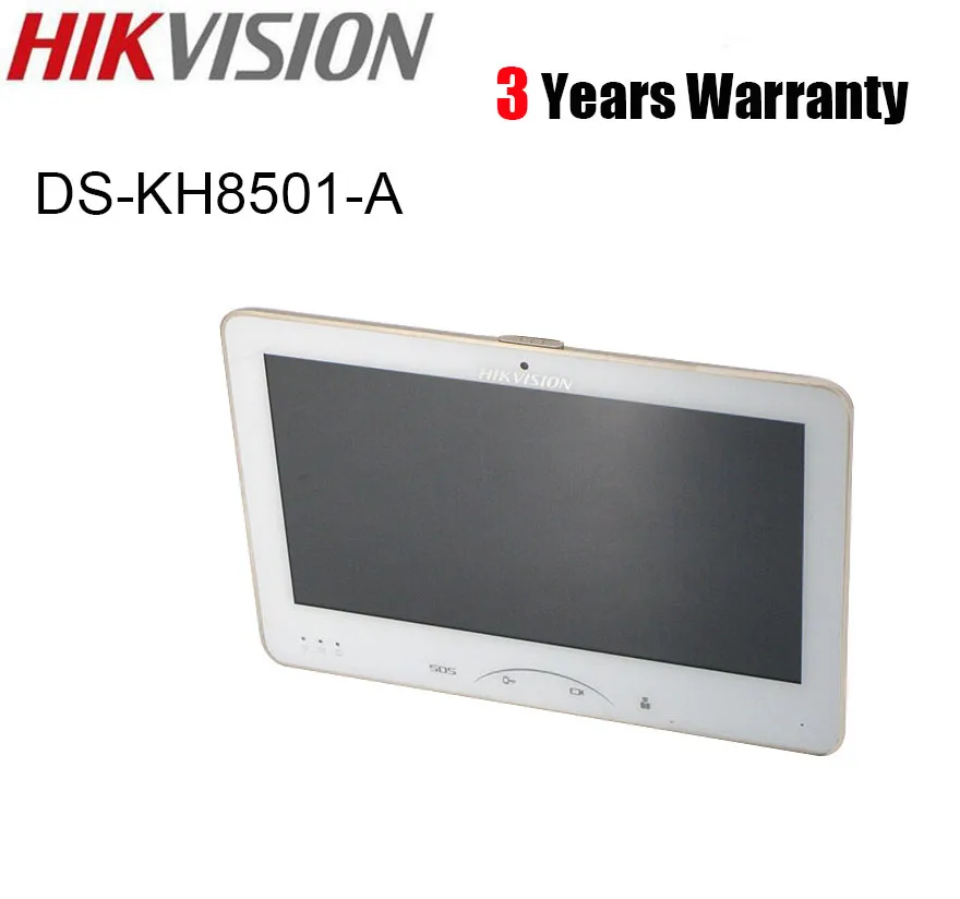 Hikvision DS KH8501 A/DS KH8501 WT Indoor Video Touchscreen 10 inch ...